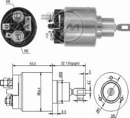 Messmer ZM573C - Solenoid açarı, başlanğıc furqanavto.az