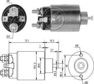 Messmer ZM699 - Solenoid açarı, başlanğıc furqanavto.az