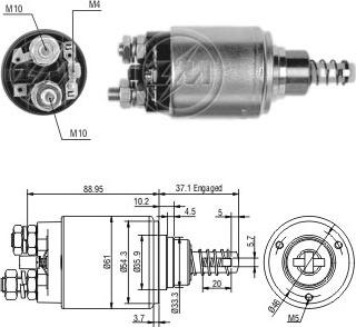 Messmer ZM641 - Solenoid açarı, başlanğıc furqanavto.az