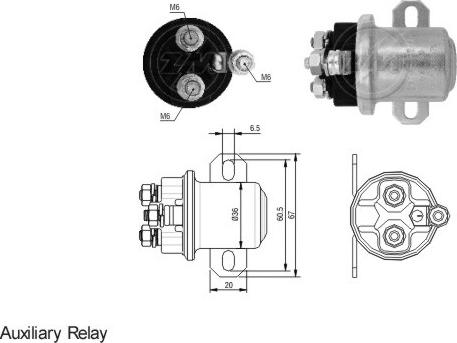 Messmer ZM3409 - Solenoid açarı, başlanğıc furqanavto.az