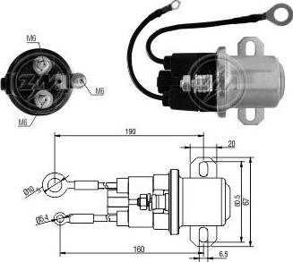 Messmer ZM3408 - Solenoid açarı, başlanğıc furqanavto.az