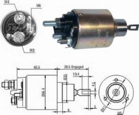 Messmer ZM3479 - Solenoid açarı, başlanğıc furqanavto.az