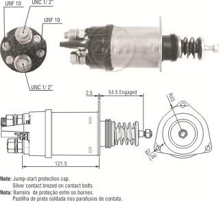 Messmer ZM362 - Solenoid açarı, başlanğıc furqanavto.az