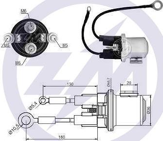 Messmer ZM2408 - Solenoid açarı, başlanğıc furqanavto.az