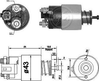 Messmer ZM2391 - Solenoid açarı, başlanğıc furqanavto.az