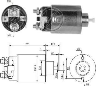 Messmer ZM790 - Solenoid açarı, başlanğıc furqanavto.az