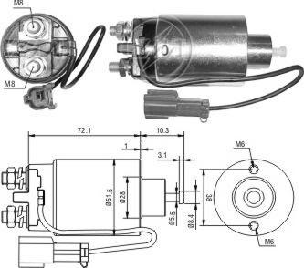 Messmer ZM792 - Solenoid açarı, başlanğıc furqanavto.az