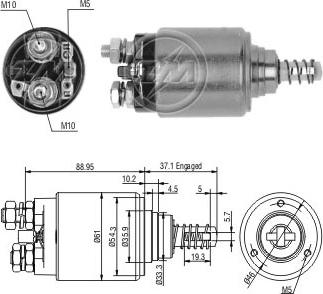 Messmer ZM731 - Solenoid açarı, başlanğıc furqanavto.az