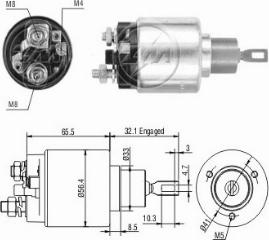 Messmer ZM778C - Solenoid açarı, başlanğıc furqanavto.az