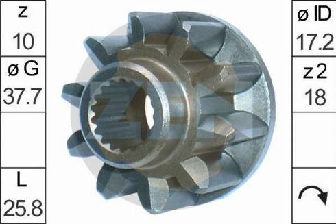 Messmer ZN9678 - Pinion, başlanğıc furqanavto.az