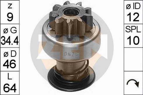 Messmer ZN0638 - Pinion, başlanğıc furqanavto.az