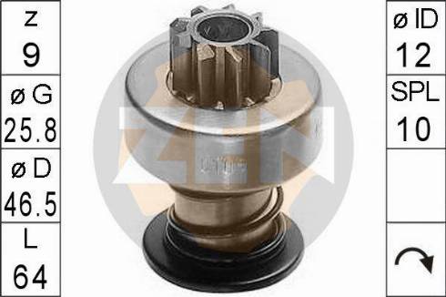 Messmer ZN0108 - Pinion, başlanğıc furqanavto.az