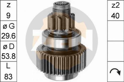 Messmer ZN0818 - Pinion, başlanğıc furqanavto.az