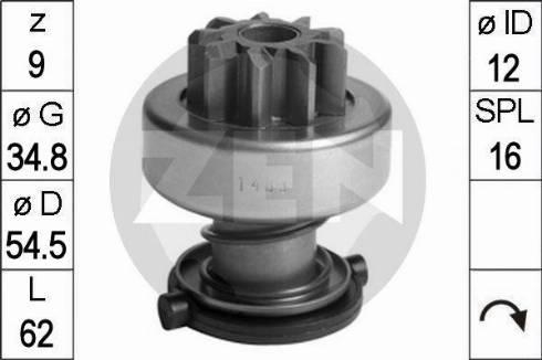 Messmer ZN1483 - Pinion, başlanğıc furqanavto.az