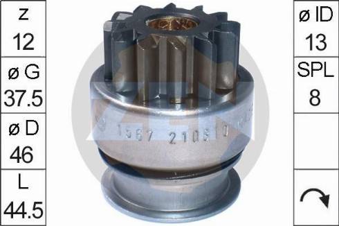 Messmer ZN1567 - Pinion, başlanğıc furqanavto.az