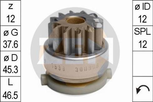 Messmer ZN1539 - Pinion, başlanğıc furqanavto.az