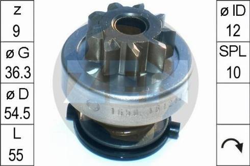 Messmer ZN1650 - Pinion, başlanğıc furqanavto.az