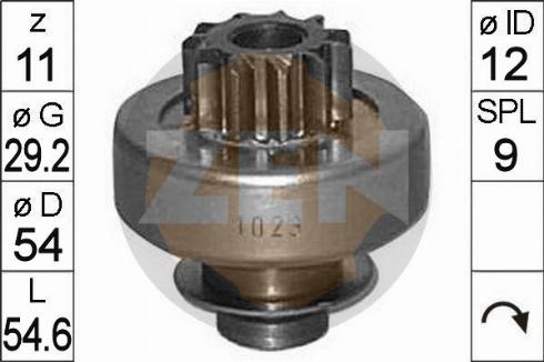 Messmer ZN1023 - Pinion, başlanğıc furqanavto.az