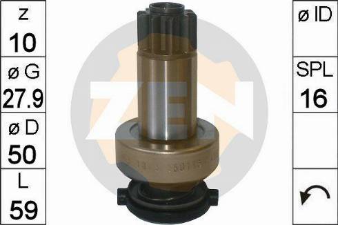 Messmer ZN1823 - Pinion, başlanğıc furqanavto.az