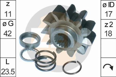 Messmer ZN12609 - Pinion, başlanğıc furqanavto.az