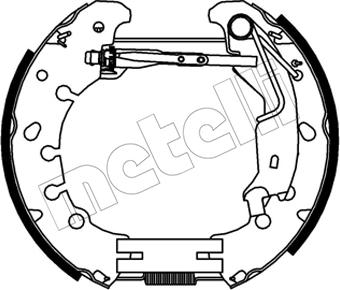 Metelli 51-0557 - Əyləc Başlığı Dəsti furqanavto.az