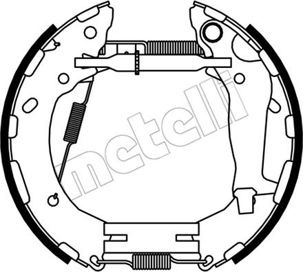 Metelli 51-0531 - Əyləc Başlığı Dəsti furqanavto.az