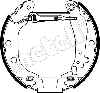 Metelli 51-0096 - Əyləc Başlığı Dəsti furqanavto.az