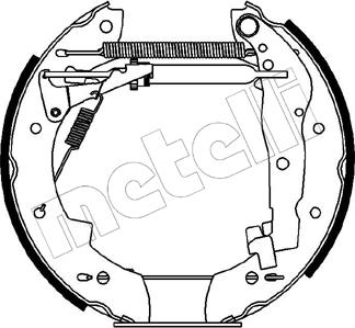 Metelli 51-0087 - Əyləc Başlığı Dəsti furqanavto.az