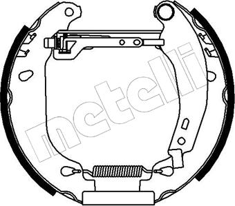 Metelli 51-0156 - Əyləc Başlığı Dəsti furqanavto.az