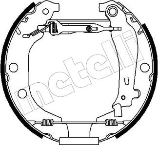 Metelli 51-0078 - Əyləc Başlığı Dəsti furqanavto.az