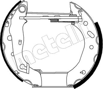 Metelli 51-0151 - Əyləc Başlığı Dəsti furqanavto.az