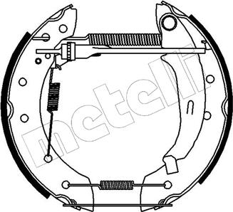 Metelli 51-0133 - Əyləc Başlığı Dəsti furqanavto.az