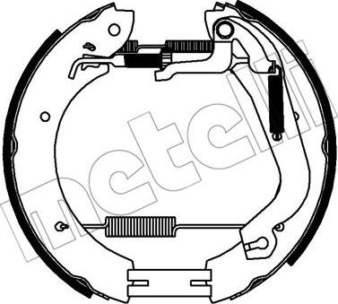 Metelli 51-0337 - Əyləc Başlığı Dəsti furqanavto.az