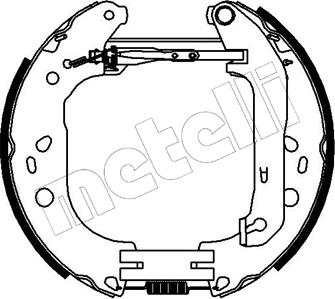 Metelli 51-0229 - Əyləc Başlığı Dəsti furqanavto.az