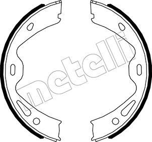 Metelli 53-0512 - Əyləc başlığı dəsti, dayanacaq əyləci furqanavto.az