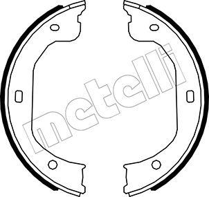 Metelli 53-0587 - Əyləc başlığı dəsti, dayanacaq əyləci furqanavto.az