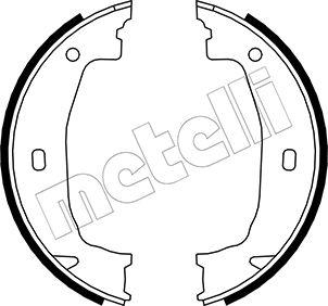 Metelli 53-0018 - Əyləc başlığı dəsti, dayanacaq əyləci furqanavto.az