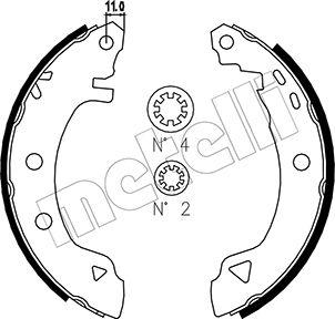 Metelli 53-0346 - Əyləc Başlığı Dəsti furqanavto.az