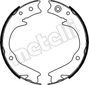 Metelli 53-0388 - Əyləc başlığı dəsti, dayanacaq əyləci furqanavto.az