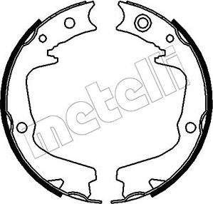 Metelli 53-0387 - Əyləc başlığı dəsti, dayanacaq əyləci furqanavto.az