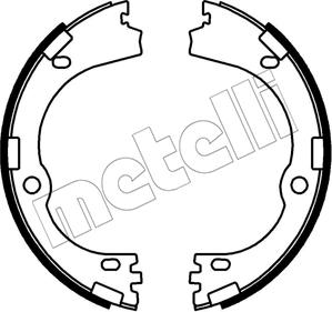 Metelli 53-0752 - Əyləc başlığı dəsti, dayanacaq əyləci furqanavto.az