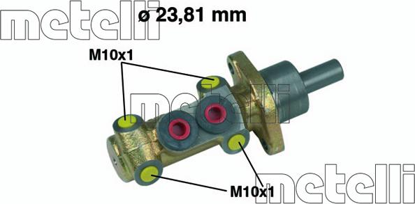 Metelli 05-0418 - Əyləc Baş Silindr furqanavto.az