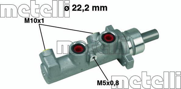 Metelli 05-0471 - Əyləc Baş Silindr furqanavto.az