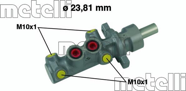 Metelli 05-0504 - Əyləc Baş Silindr furqanavto.az