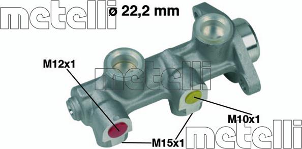 Metelli 05-0189 - Əyləc Baş Silindr furqanavto.az