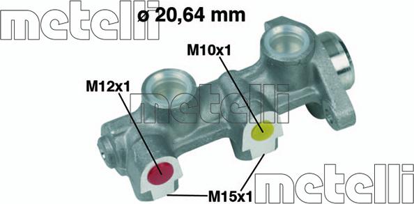 Metelli 05-0184 - Əyləc Baş Silindr furqanavto.az