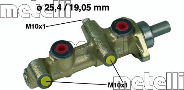 Metelli 05-0174 - Əyləc Baş Silindr furqanavto.az