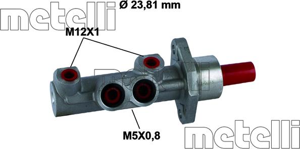 Metelli 05-0869 - Əyləc Baş Silindr furqanavto.az