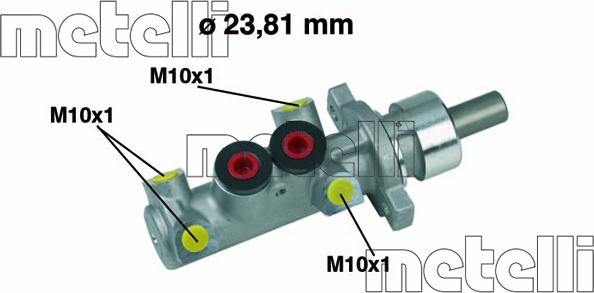 Metelli 05-0361 - Əyləc Baş Silindr furqanavto.az