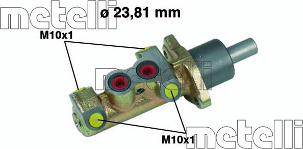 Metelli 05-0325 - Əyləc Baş Silindr furqanavto.az